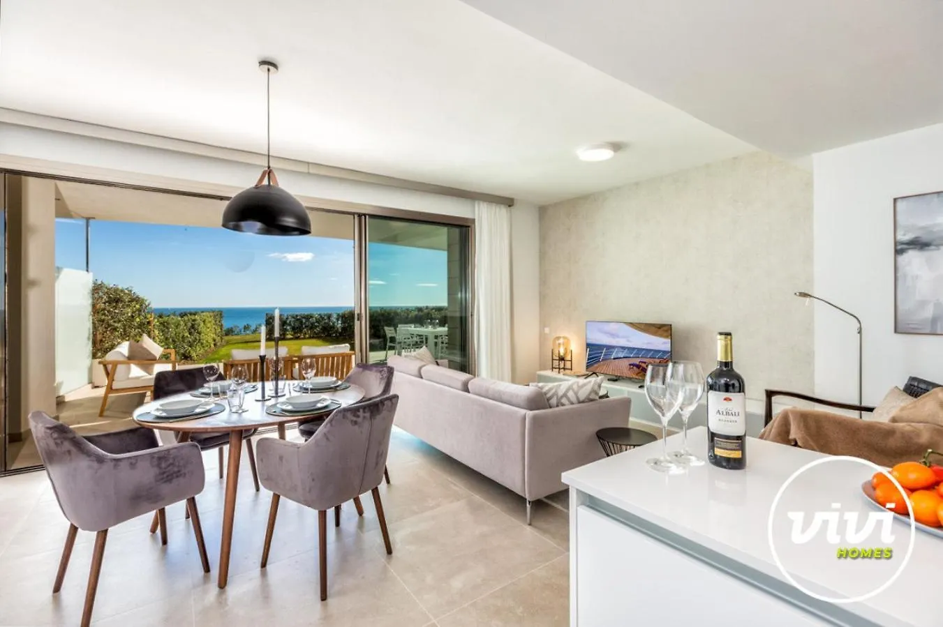 Vivi Homes - Blue View Pool, Sauna, Gym & Sea View El Faro Spain